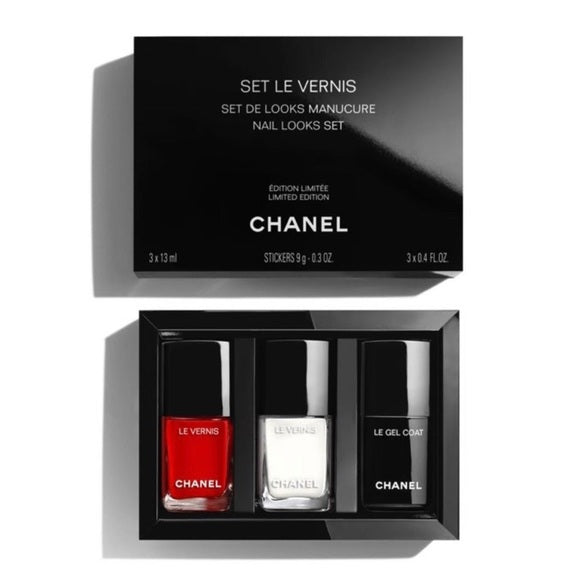 Chanel Nail Looks Set