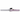 Silver and pink hair curler on a white background