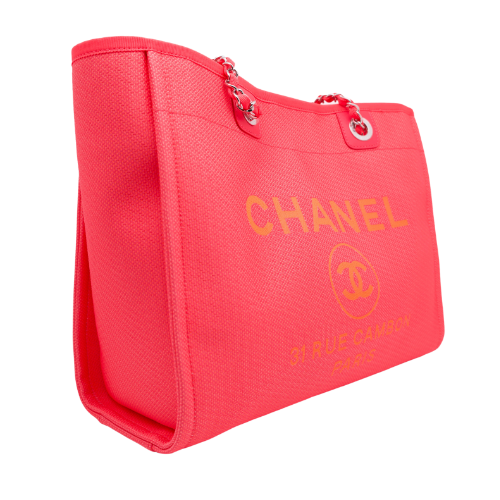 Pink and Orange Medium Tote by Chanel