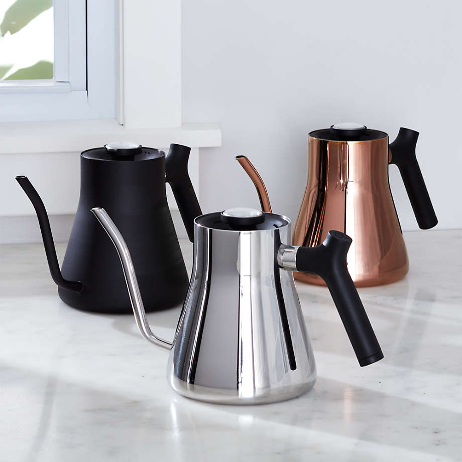 Stagg Polished Steel Stovetop Pour-Over Kettle