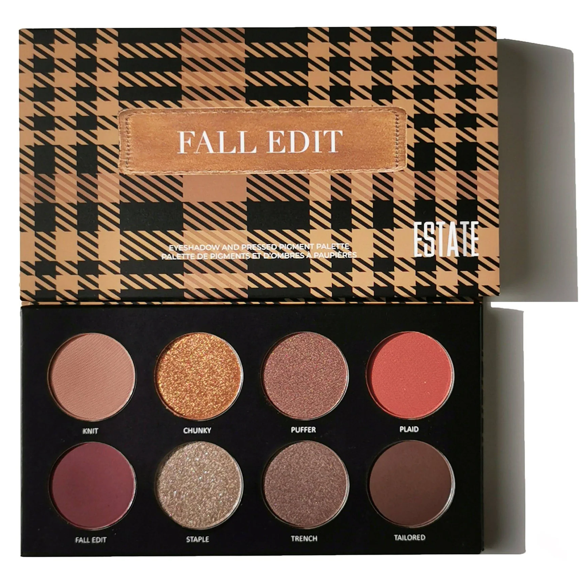 Fall Edit Eyeshadow and Pressed Pigment Palette