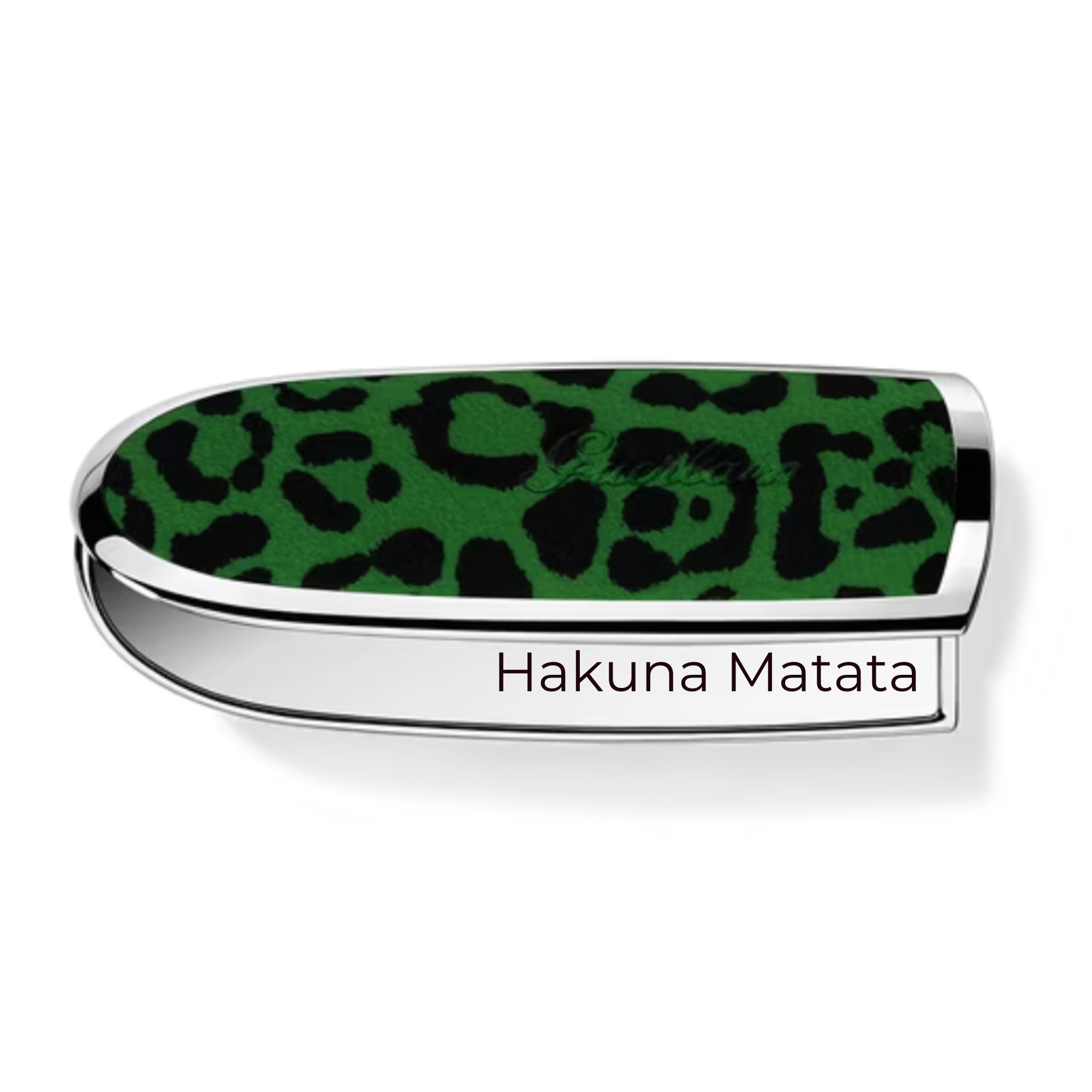 Refillable Animal Fantasy Lipstick Cases  "Engraved" Be in the Pink Mantras (LE)