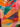 Multicolored Silk Twill Scarf - Be in the Pink