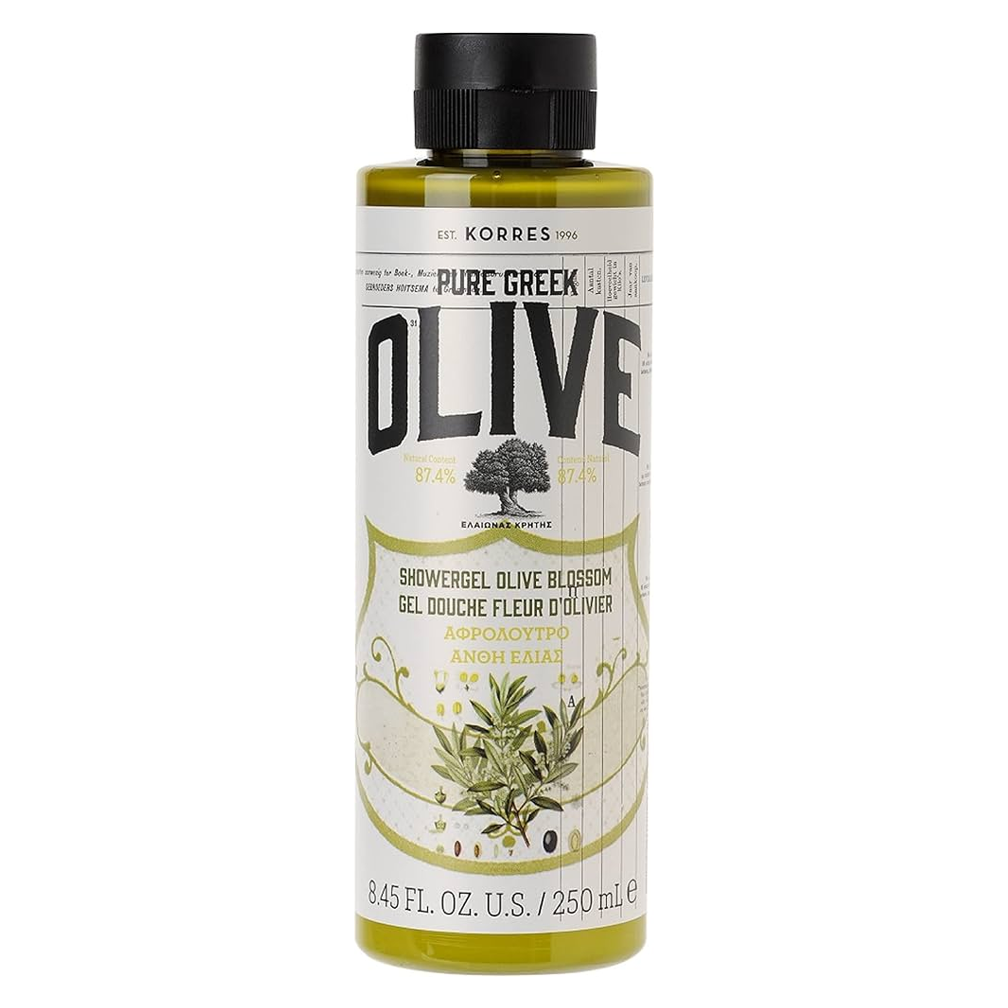 Korres Pure Greek Olive Shower Gel Olive Blossom