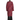 Red and black patterned coat on a white background