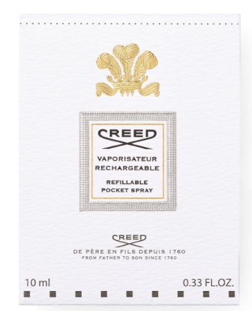Creed Travel Spray Perfume Holders  (Small 10 ml)