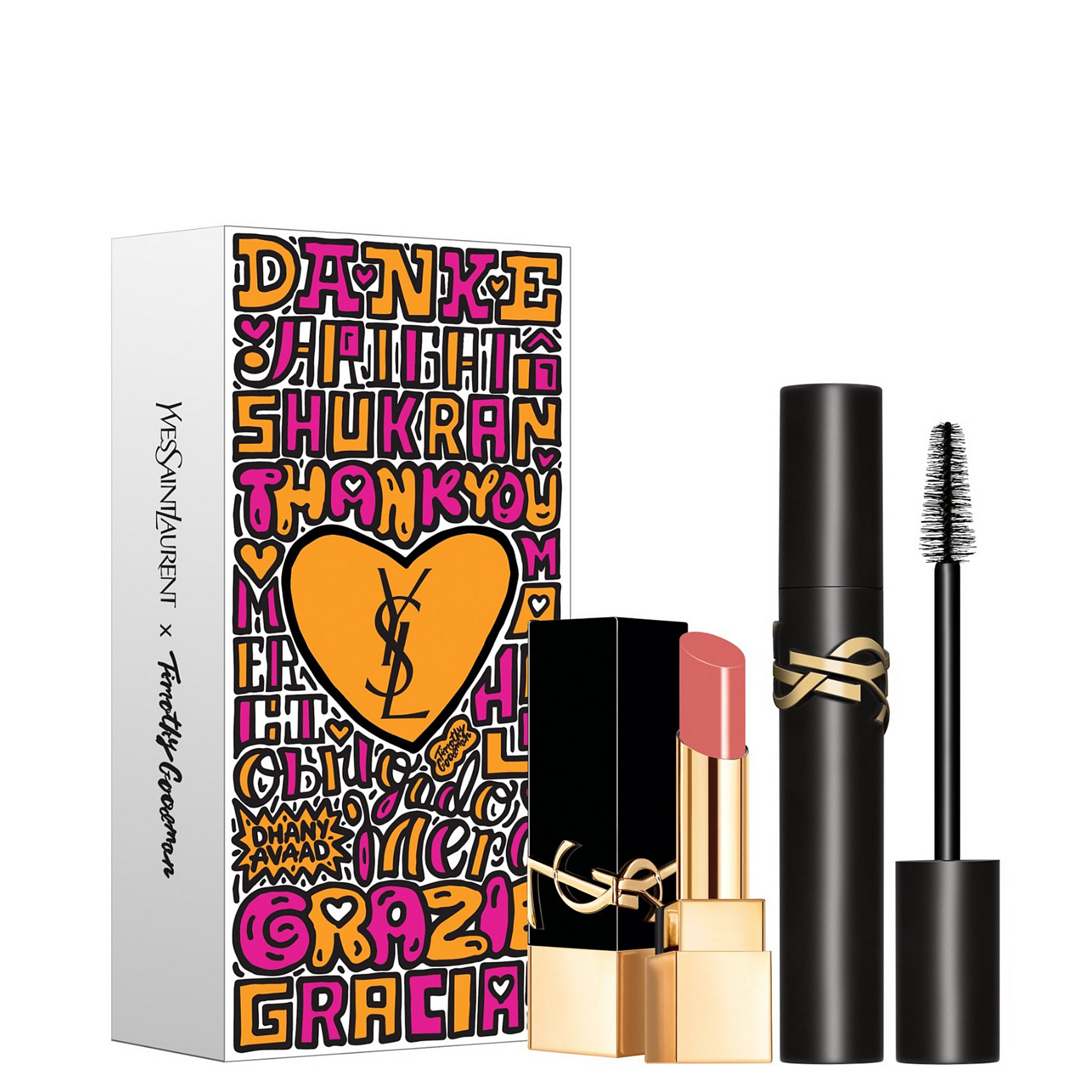 Yves Saint Laurent Lash Clash Mascara & The Bold Lipstick Set
