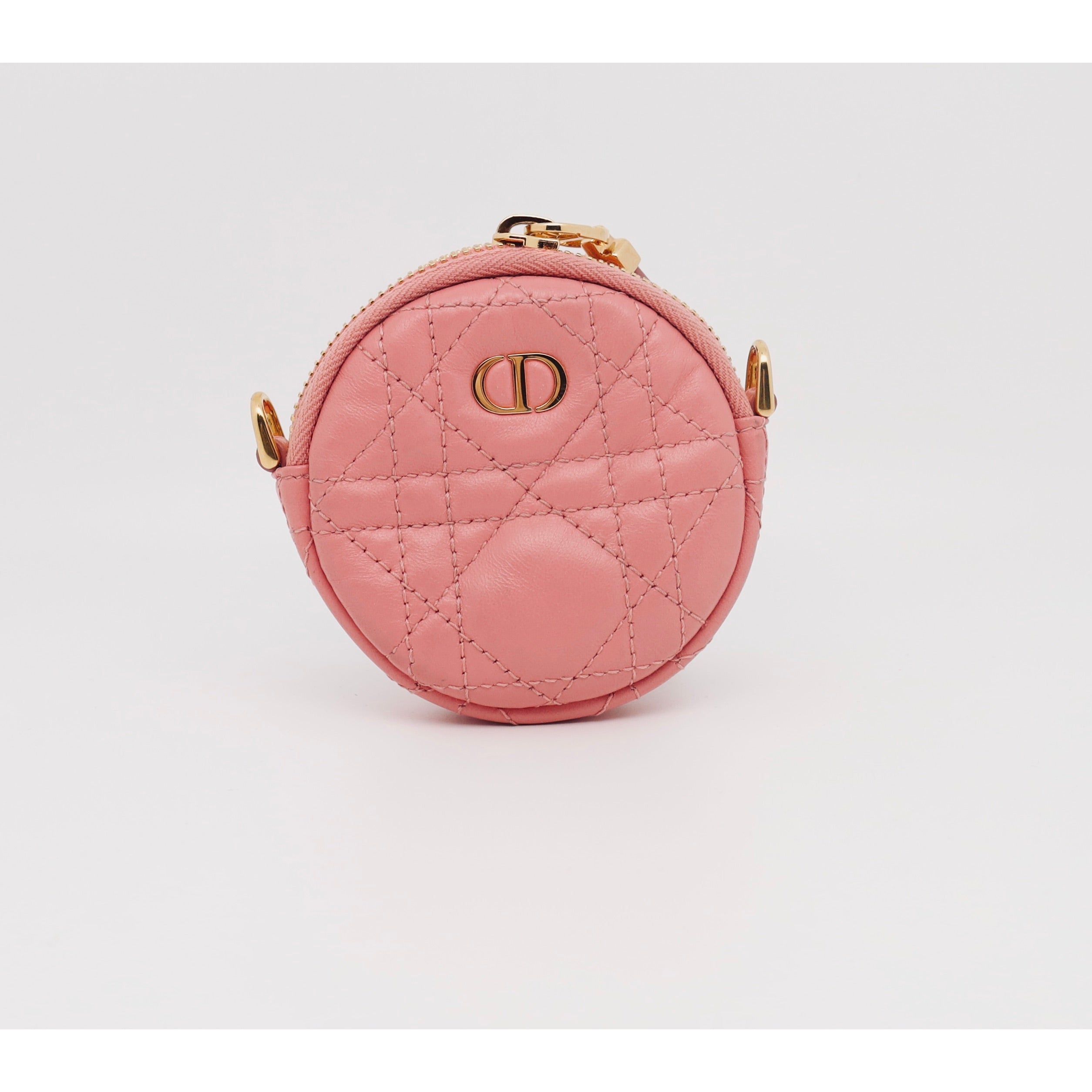 Dior Blossom Pink Mini Caro Round Bag
