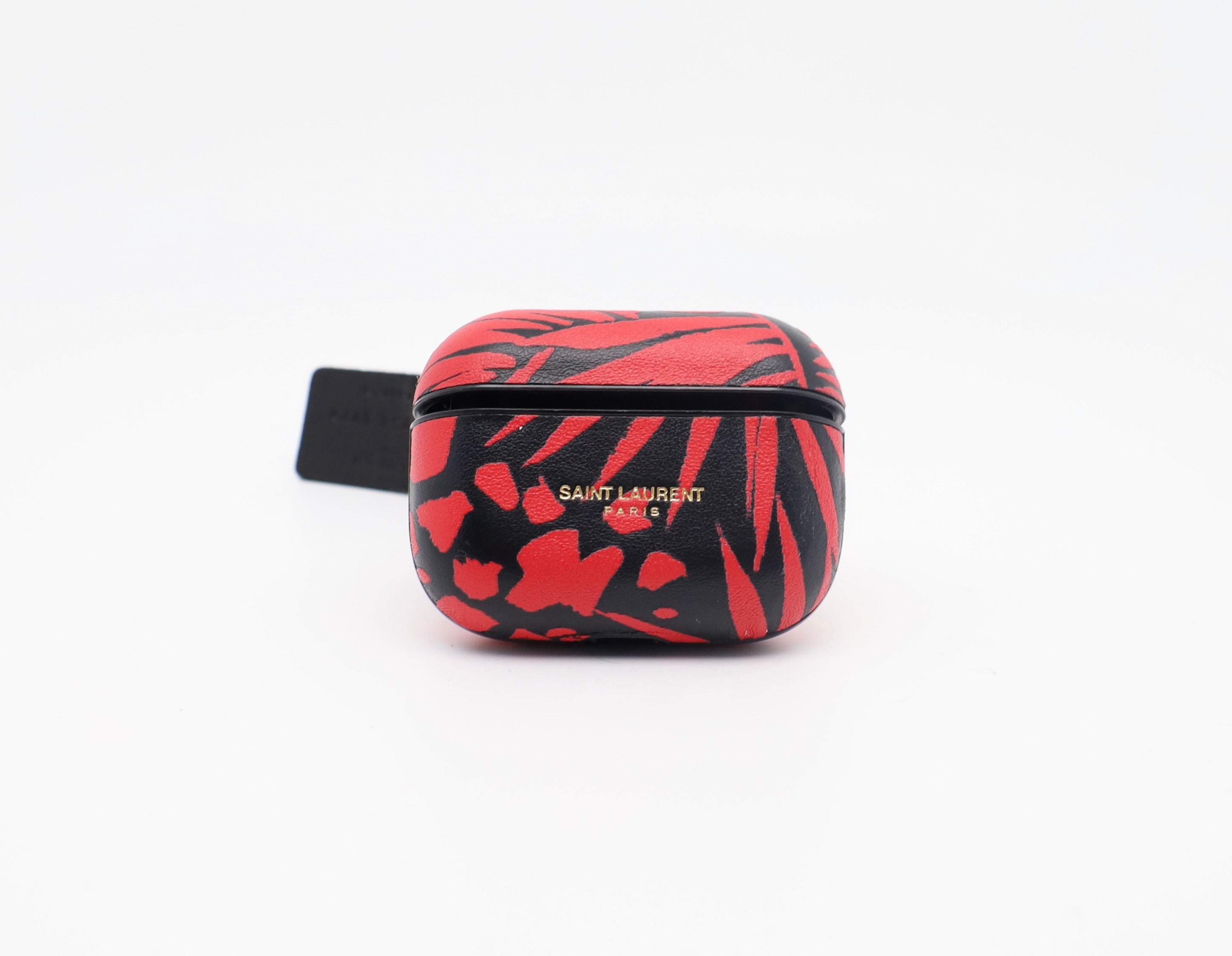 Tropical Print Leather AirPods Case