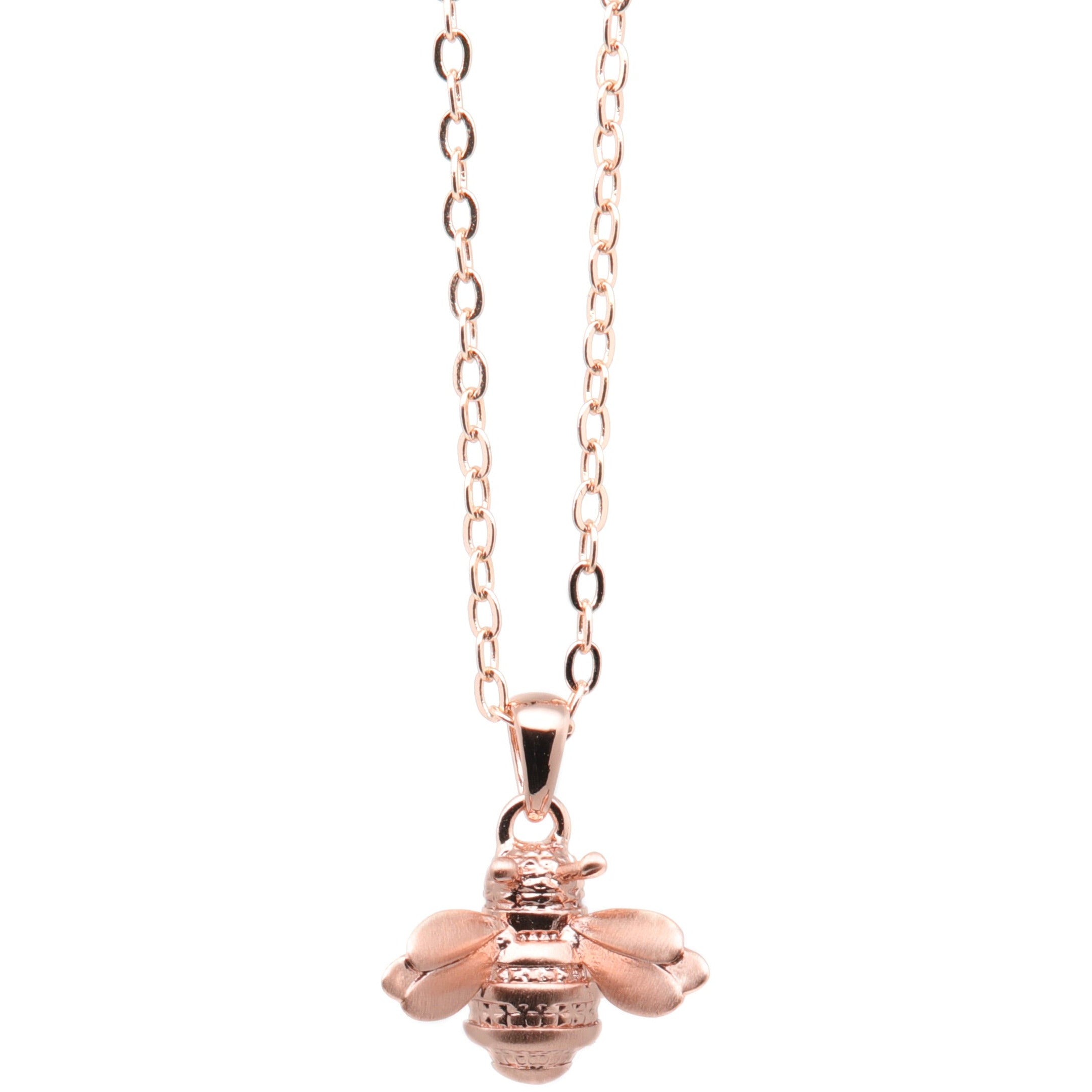 Rose Gold Bee Necklace by Ted Baker