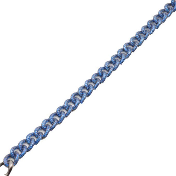 BIP Blue Pave Cuban Bracelet