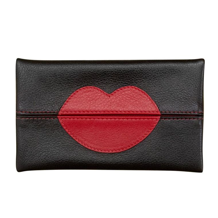 ili New York Leather Pocket-Sized Tissue Holder