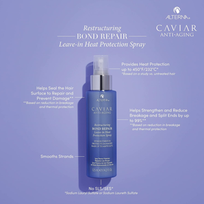 CAVIAR Anti-Aging Restructuring Bond Repair Leave-in Heat Protection Spray