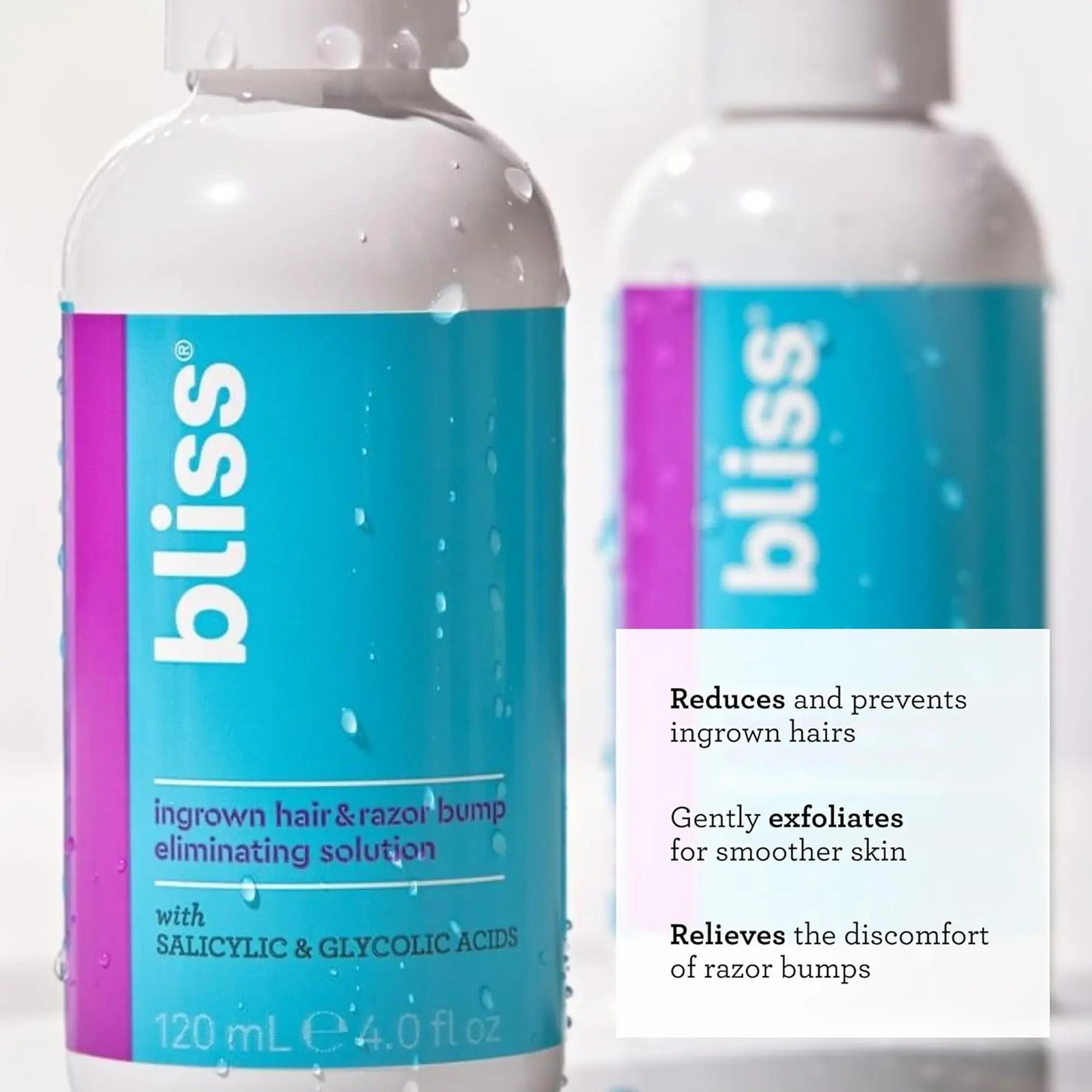 Bliss Razor Bliss - Ingrown Hair & Razor Bump Eliminating Solution – Be in the Pink