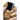 Chanel nail polish bottle with gold nail polish on a white background