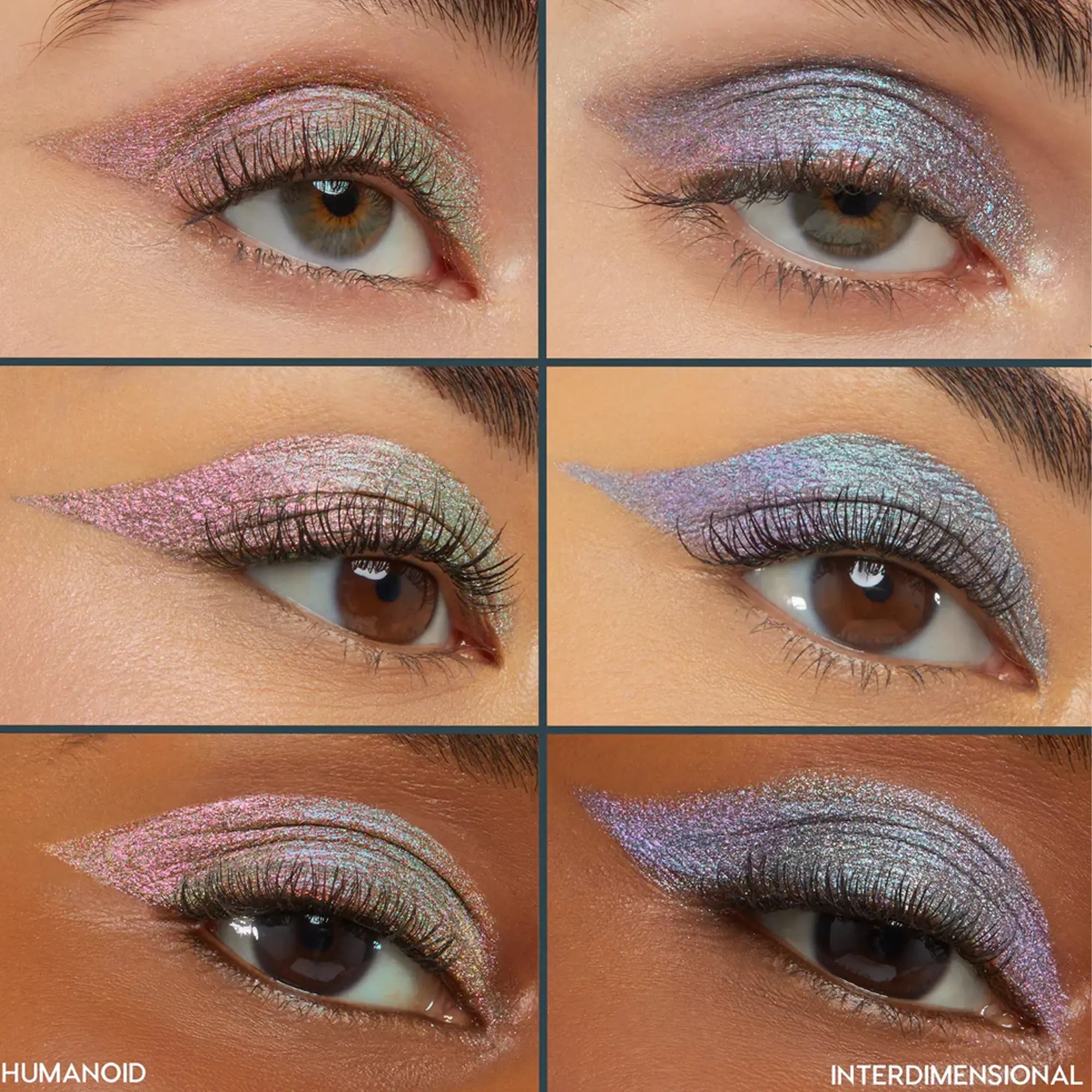 ColourPop x Stranger Things The Monster Chrome Liquid Eyeshadow Duo - Be in the Pink