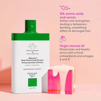 Silkamino Mega-Moisturizing Shampoo - Be in the Pink