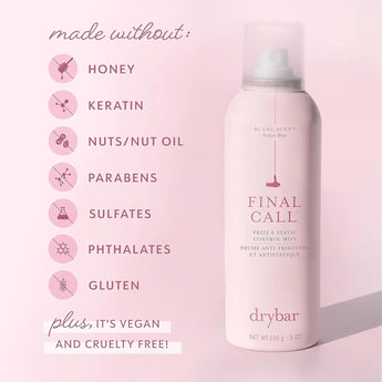 Final Call Frizz & Static Control Mist - Be in the Pink