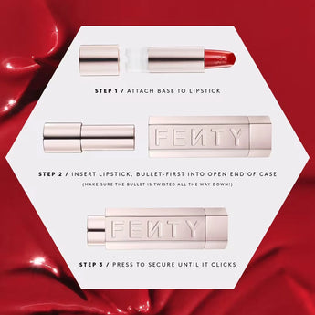 Fenty Icon The Case Semi-Matte Refillable Lipstick - Be in the Pink