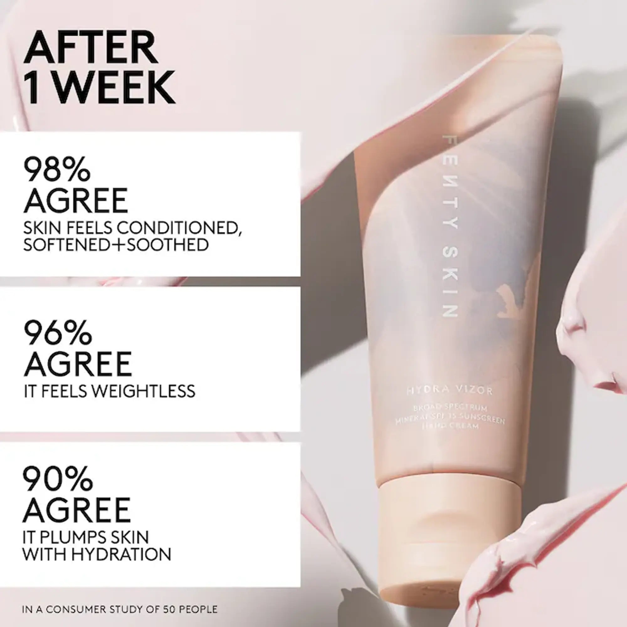 Hydra Vizor Broad Spectrum Mineral SPF 15 Sunscreen Hand Cream - Be in the Pink