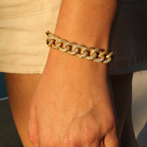 BIP Large Gold Link Bracelet