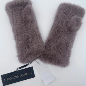 Mink Fingerless Gloves - Be in the Pink