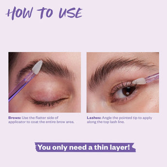 GrowPotion Fluffy Brow + Lash Boosting Serum - Be in the Pink