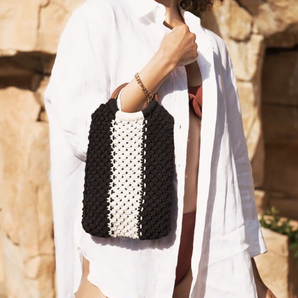 Gabby Mini Macrame Bag