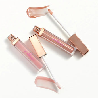 Glass Lip Gloss Duo in Aglow & Star - Be in the Pink