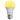 Yellow light bulb with Swanwick branding on a white background