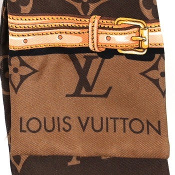 Buy Louis Vuitton Monogram Confidential Square Scarf (Brown) at