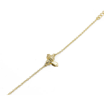 Yellow Gold Bee Bracelet by Ted Baker - Be in the Pink