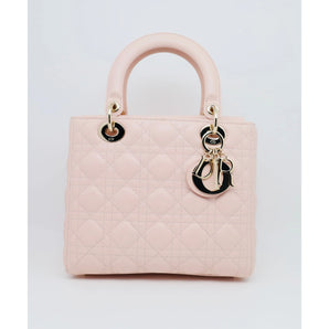 Lady Dior Light Pink Calfskin Bag - Be in the Pink