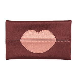 ili New York Leather Pocket-Sized Tissue Holder